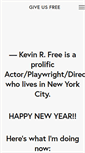 Mobile Screenshot of kevinrfree.com